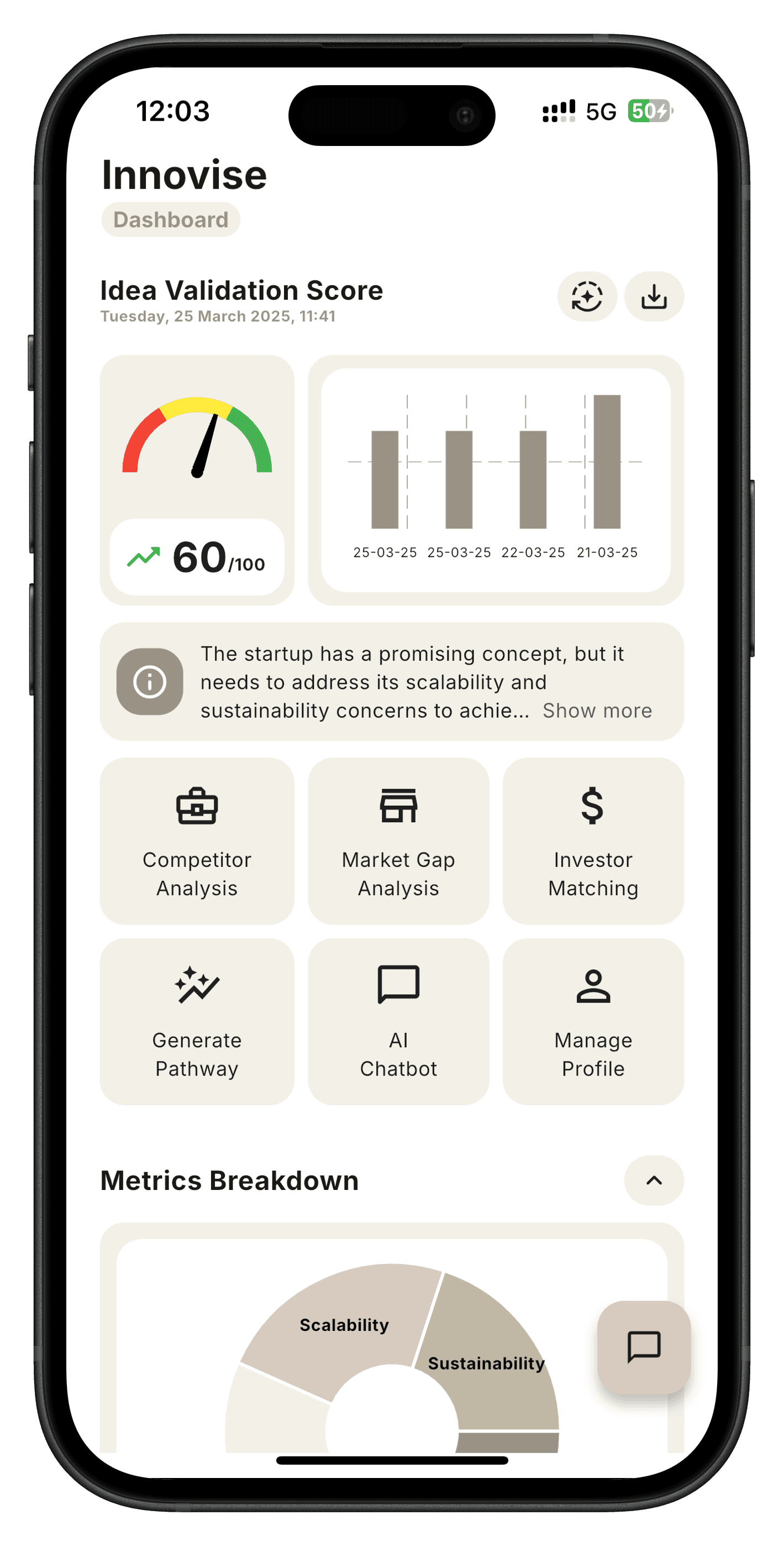 Innovise App Screenshot